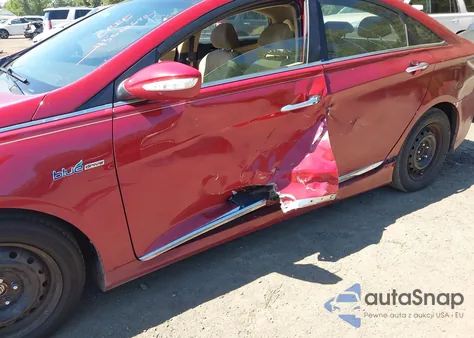 2011 Hyundai Sonata Hybrid из США, поврежденный, VIN KMHEC4A41BA008476